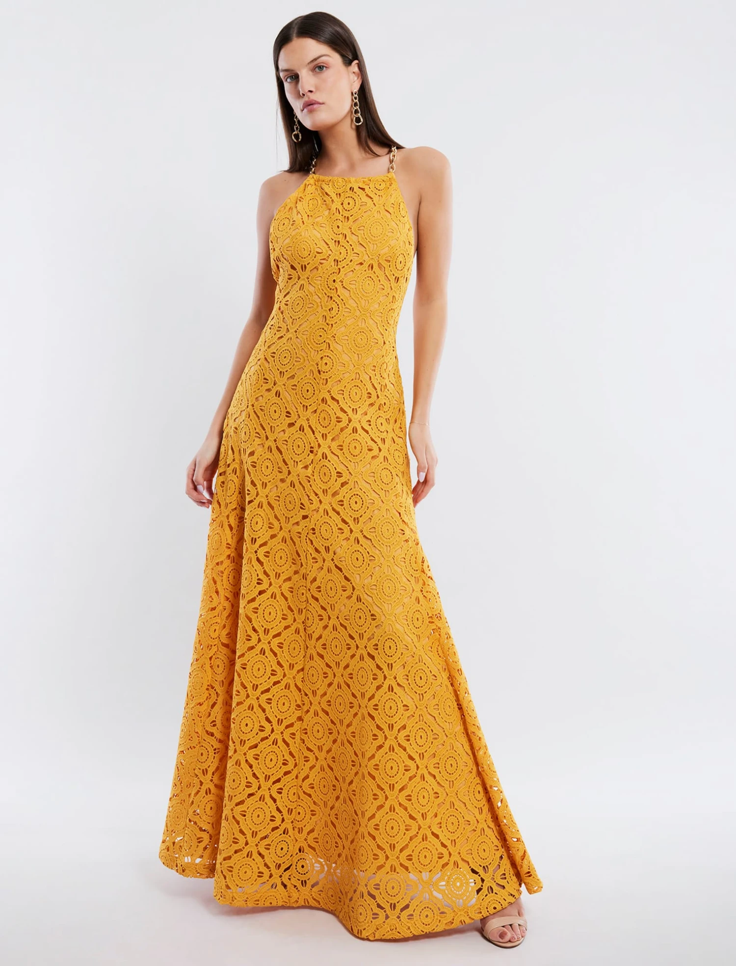 BCBGMAXAZRIA Miel Halter Dress 1 BCBGMAXAZRIA Miel Halter Dress