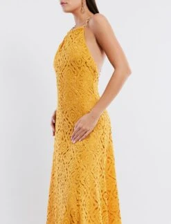 BCBGMAXAZRIA Miel Halter Dress 10 BCBGMAXAZRIA Miel Halter Dress -Deals BCBGMAXAZRIA Store 1.30 D ADU60350 712 3