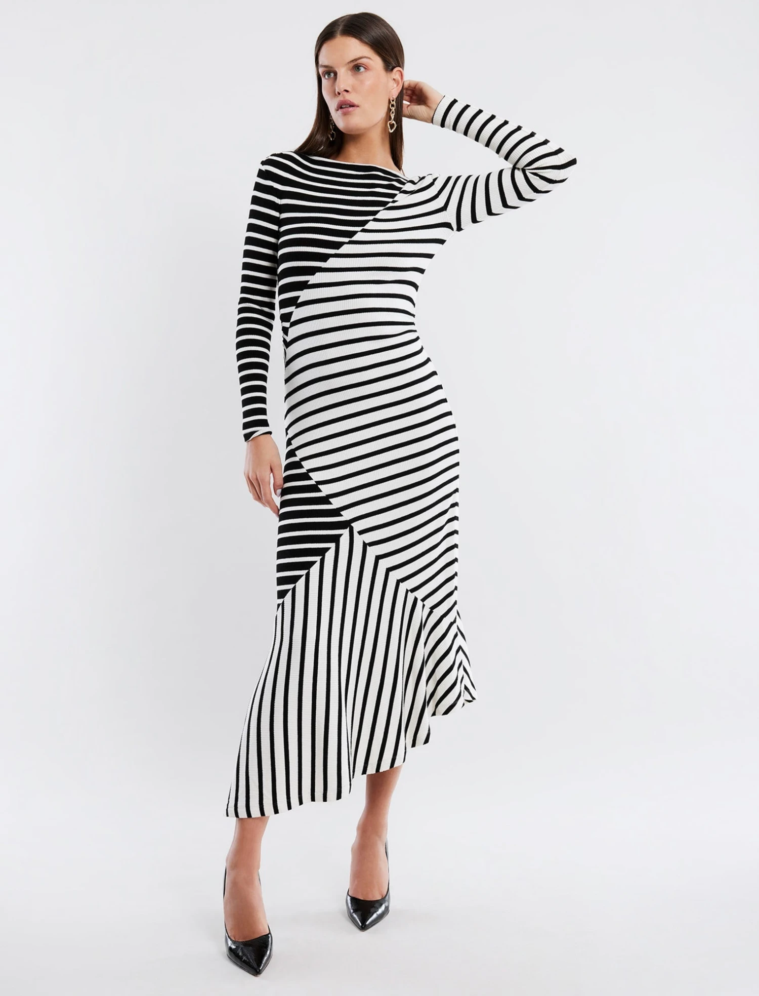 BCBGMAXAZRIA Risette Long Sleeve Dress 5 BCBGMAXAZRIA Risette Long Sleeve Dress - Image 5