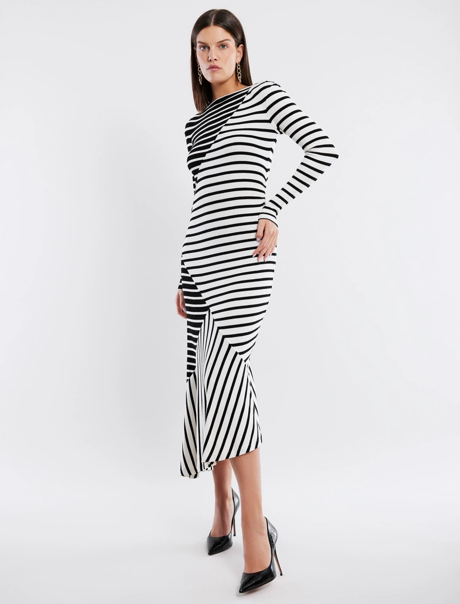 BCBGMAXAZRIA Risette Long Sleeve Dress 3 BCBGMAXAZRIA Risette Long Sleeve Dress - Image 3