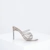 BCBGMAXAZRIA Dorthi Sparkle Sandal Heel