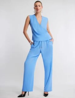 BCBGMAXAZRIA Hunter Silk Pant