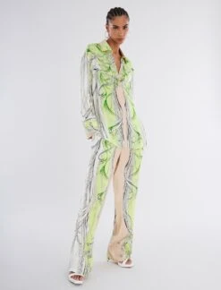 BCBGMAXAZRIA Cypress Wide-Leg Pant