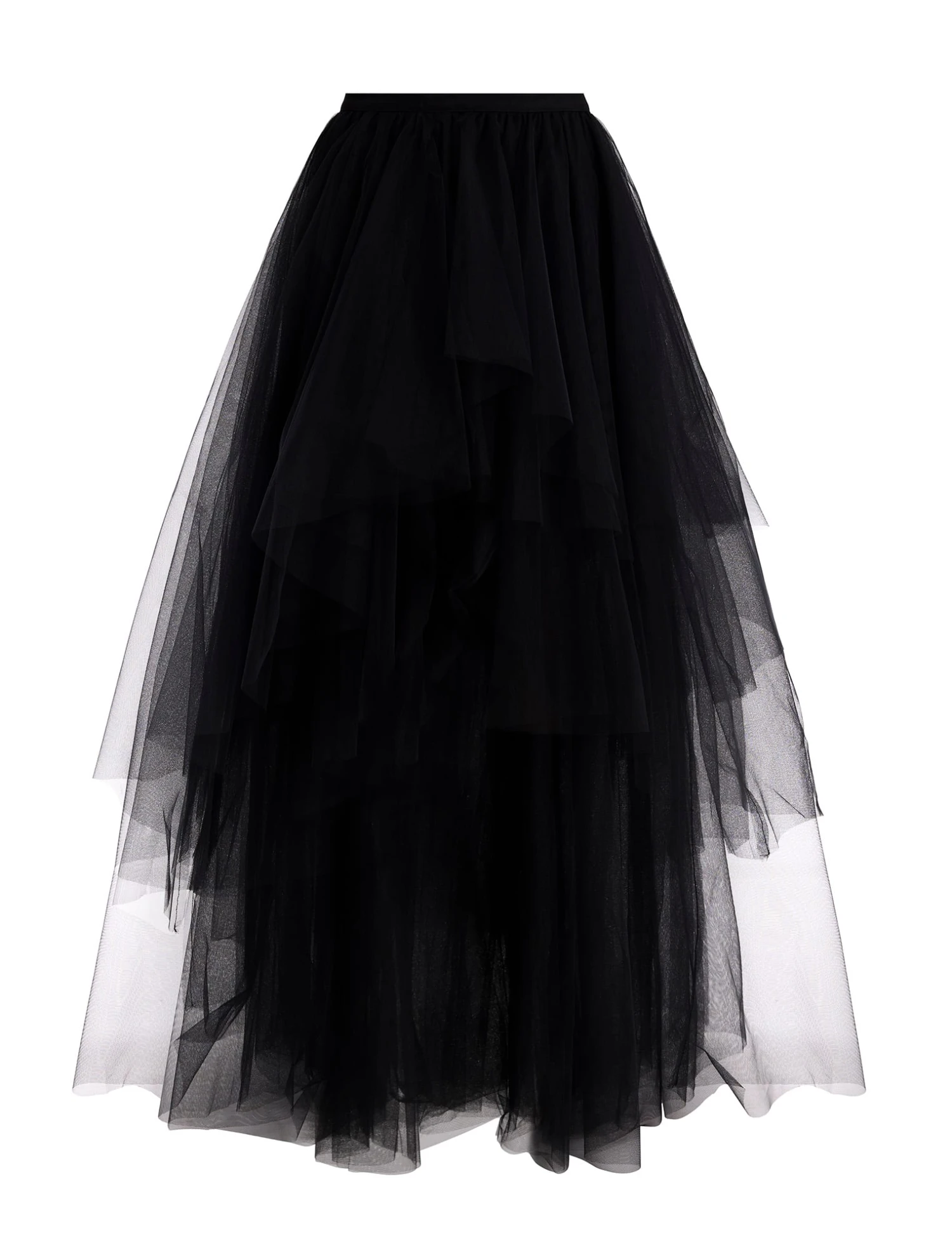 BCBGMAXAZRIA Layered Ruffle Tulle Skirt 8 BCBGMAXAZRIA Layered Ruffle Tulle Skirt - Image 8