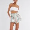 BCBGMAXAZRIA Penny Metallic High-Waisted Short