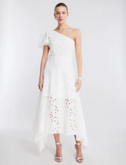 BCBGMAXAZRIA True Eyelet Dress
