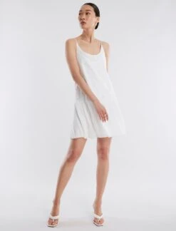 BCBGMAXAZRIA Guthrie Eyelet Dress -Deals BCBGMAXAZRIA Store 2.28 D ADR60386 100 5 HiRes