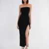 BCBGMAXAZRIA Poppy Side Slit Dress