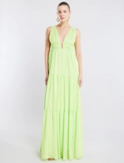 BCBGMAXAZRIA Kameron Maxi Dress 12 BCBGMAXAZRIA Kameron Maxi Dress -Deals BCBGMAXAZRIA Store 2.28 d 23SRD185VI05 VD 2
