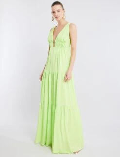 BCBGMAXAZRIA Kameron Maxi Dress 10 BCBGMAXAZRIA Kameron Maxi Dress -Deals BCBGMAXAZRIA Store 2.28 d 23SRD185VI05 VD 3