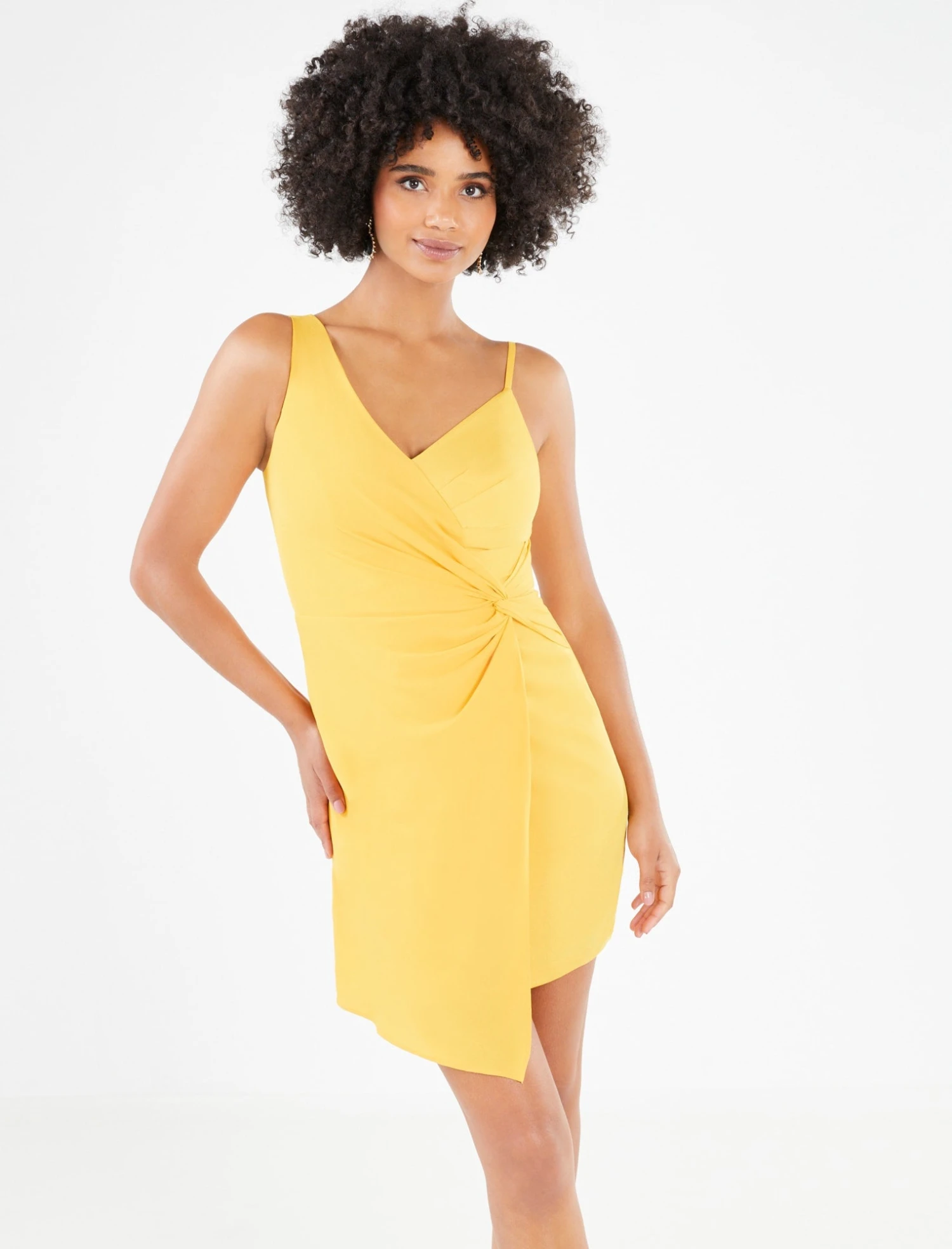 BCBGMAXAZRIA Noemi Asymmetrical Mini Dress 2 BCBGMAXAZRIA Noemi Asymmetrical Mini Dress - Image 2