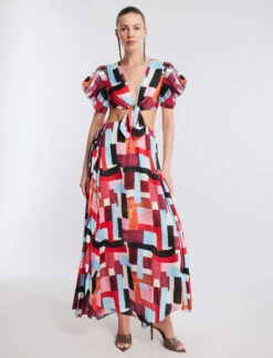 BCBGMAXAZRIA Petra Front Tie Dress -Deals BCBGMAXAZRIA Store 3.30 D AEJ60444 961 1