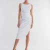 BCBGMAXAZRIA Aspen Shirred Dress