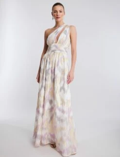 BCBGMAXAZRIA Madison Cutout Gown