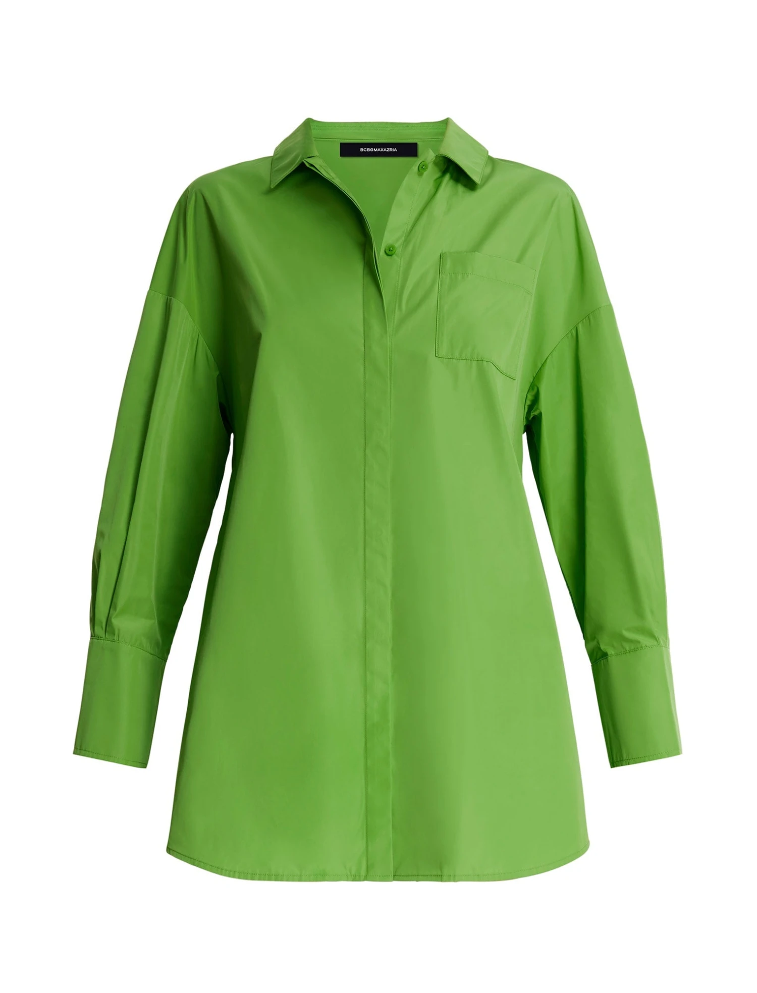 BCBGMAXAZRIA Collared Button-Up Top 8 BCBGMAXAZRIA Collared Button-Up Top - Image 8