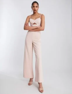 BCBGMAXAZRIA Erin Bustier Jumpsuit -Deals BCBGMAXAZRIA Store 4.30 B 2X03D09E PNK 5