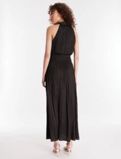 BCBGMAXAZRIA Xenia Halter Gown -Deals BCBGMAXAZRIA Store 4.30 D 2UX5D05E BLK 4