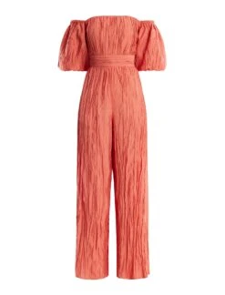 BCBGMAXAZRIA Felix Puff Sleeve Jumpsuit -Deals BCBGMAXAZRIA Store 4.30 D 2X03D06E GIN 8