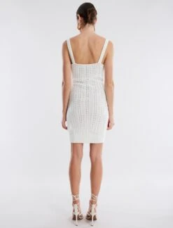 BCBGMAXAZRIA Milo Bodycon Knit Mini Dress 12 BCBGMAXAZRIA Milo Bodycon Knit Mini Dress -Deals BCBGMAXAZRIA Store 4.30 D 2XX3S03E GAR 4