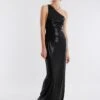 BCBGMAXAZRIA Rami One Shoulder Gown