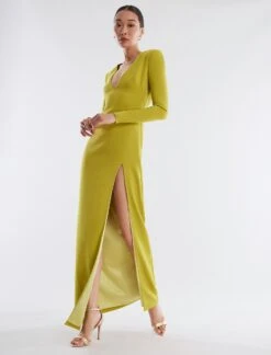 BCBGMAXAZRIA Apollo Long Sleeve Gown 13 BCBGMAXAZRIA Apollo Long Sleeve Gown -Deals BCBGMAXAZRIA Store 4.30 D AEK60523 313 5
