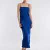 BCBGMAXAZRIA Bea Satin Midi Dress
