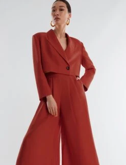 BCBGMAXAZRIA Knox Linen Crop Jacket -Deals BCBGMAXAZRIA Store 430 T AFH40494 931 5 v2 CustomFormat 0