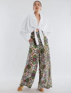 BCBGMAXAZRIA Oversized Wide-Leg Trouser -Deals BCBGMAXAZRIA Store 5.30 B XXX20567 343 5