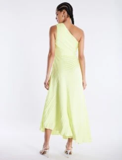 BCBGMAXAZRIA Acacia One Shoulder Satin Gown 12 BCBGMAXAZRIA Acacia One Shoulder Satin Gown -Deals BCBGMAXAZRIA Store 5.30 D GAS60549 330 4