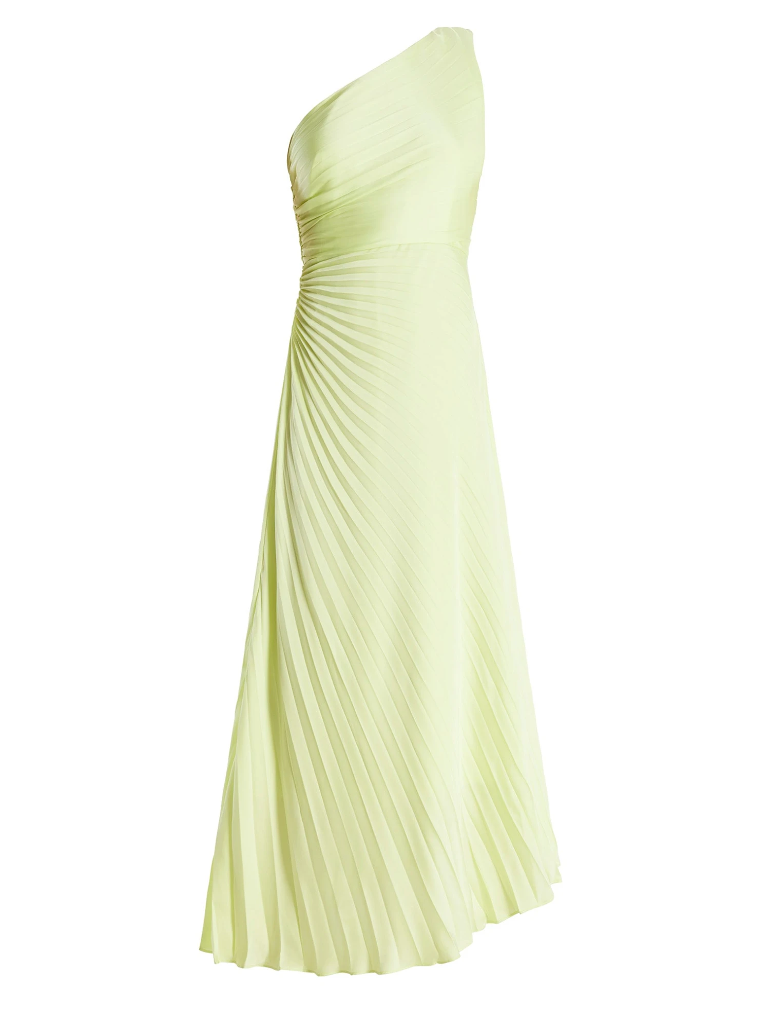 BCBGMAXAZRIA Acacia One Shoulder Satin Gown 8 BCBGMAXAZRIA Acacia One Shoulder Satin Gown - Image 8