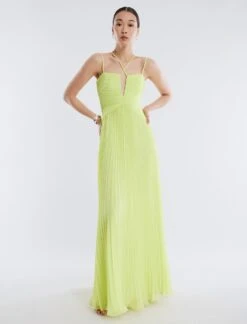BCBGMAXAZRIA Ziv Chiffon Gown 13 BCBGMAXAZRIA Ziv Chiffon Gown -Deals BCBGMAXAZRIA Store 530 D AEO60580 330 5