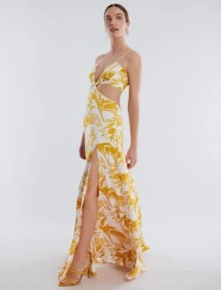 BCBGMAXAZRIA Aja Cutout Waist Dress -Deals BCBGMAXAZRIA Store 530 D AGO60589 705 3