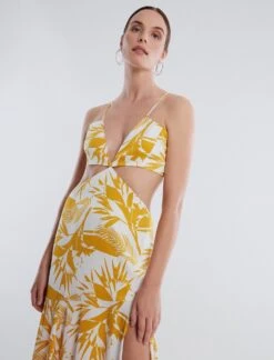 BCBGMAXAZRIA Aja Cutout Waist Dress -Deals BCBGMAXAZRIA Store 530 D AGO60589 705 5