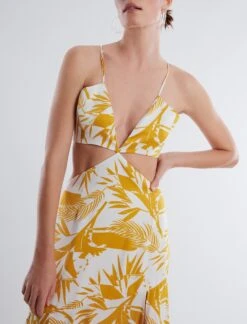 BCBGMAXAZRIA Aja Cutout Waist Dress -Deals BCBGMAXAZRIA Store 530 D AGO60589 705 6