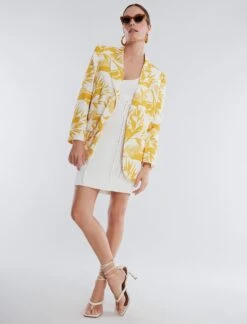 BCBGMAXAZRIA Paige Taffeta Blazer -Deals BCBGMAXAZRIA Store 530 T AGW40581 705 2