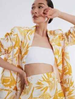 BCBGMAXAZRIA Paige Taffeta Blazer -Deals BCBGMAXAZRIA Store 530 T AGW40581 705 6