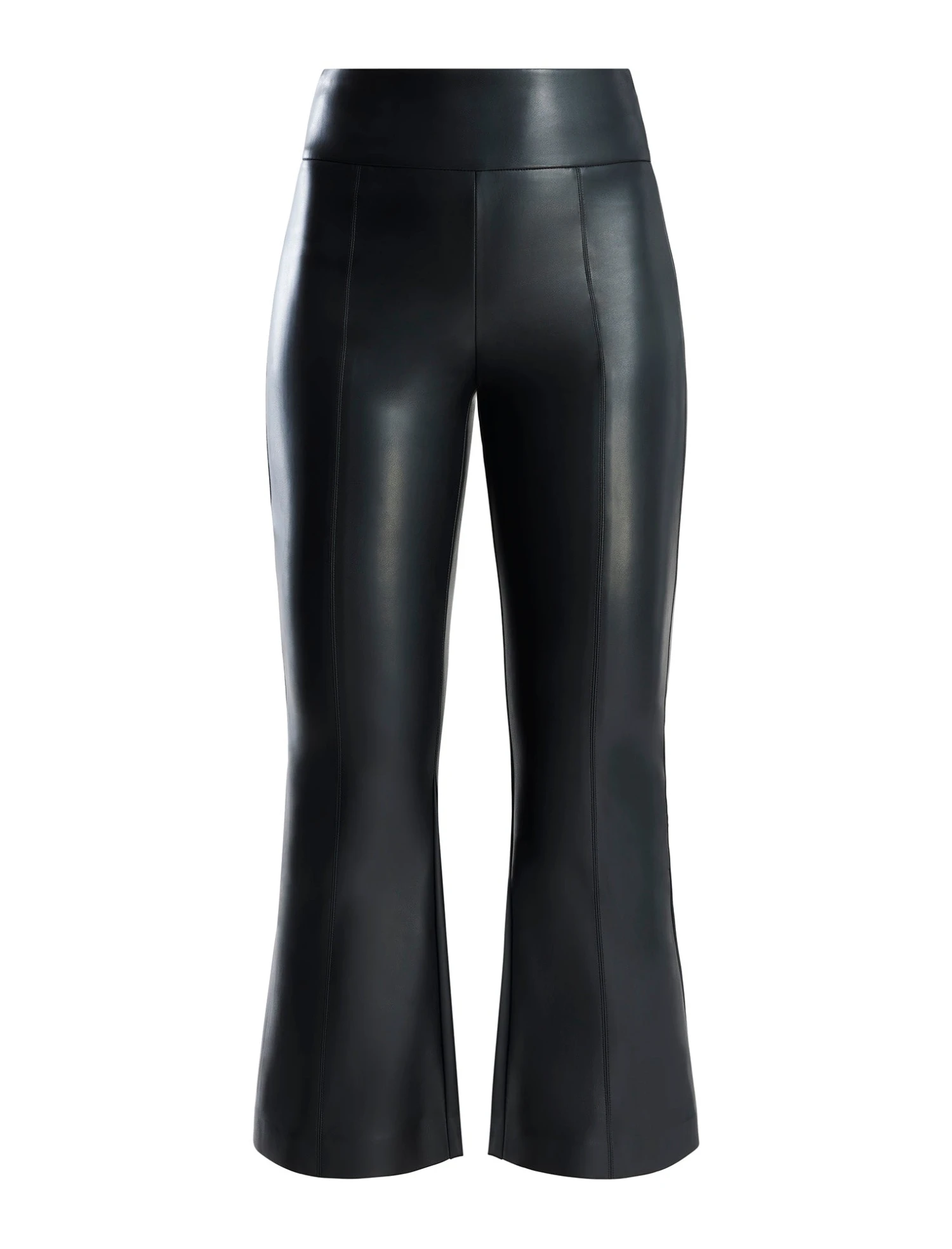BCBGMAXAZRIA Faux Leather Crop Pant 8 BCBGMAXAZRIA Faux Leather Crop Pant - Image 8