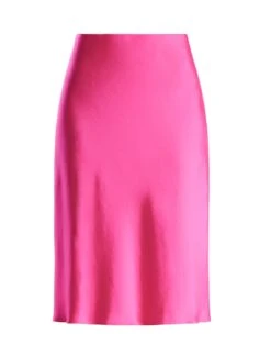 BCBGMAXAZRIA A-Line Satin Midi Skirt -Deals BCBGMAXAZRIA Store 7.30 B 2YX6B01E PSN 8