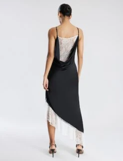 BCBGMAXAZRIA Romilly Satin Lace Gown 12 BCBGMAXAZRIA Romilly Satin Lace Gown -Deals BCBGMAXAZRIA Store 7.30 D 2Y06D55E BN7 4