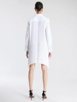 BCBGMAXAZRIA Delphi Handkerchief Hem Dress -Deals BCBGMAXAZRIA Store 7.30 D 2YX5D59E WHT 4