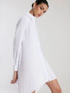 BCBGMAXAZRIA Delphi Handkerchief Hem Dress -Deals BCBGMAXAZRIA Store 7.30 D 2YX5D59E WHT 6