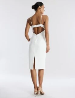 BCBGMAXAZRIA Kynlee Bodycon Midi Dress -Deals BCBGMAXAZRIA Store 7.30 D MY05D01E OFF 4