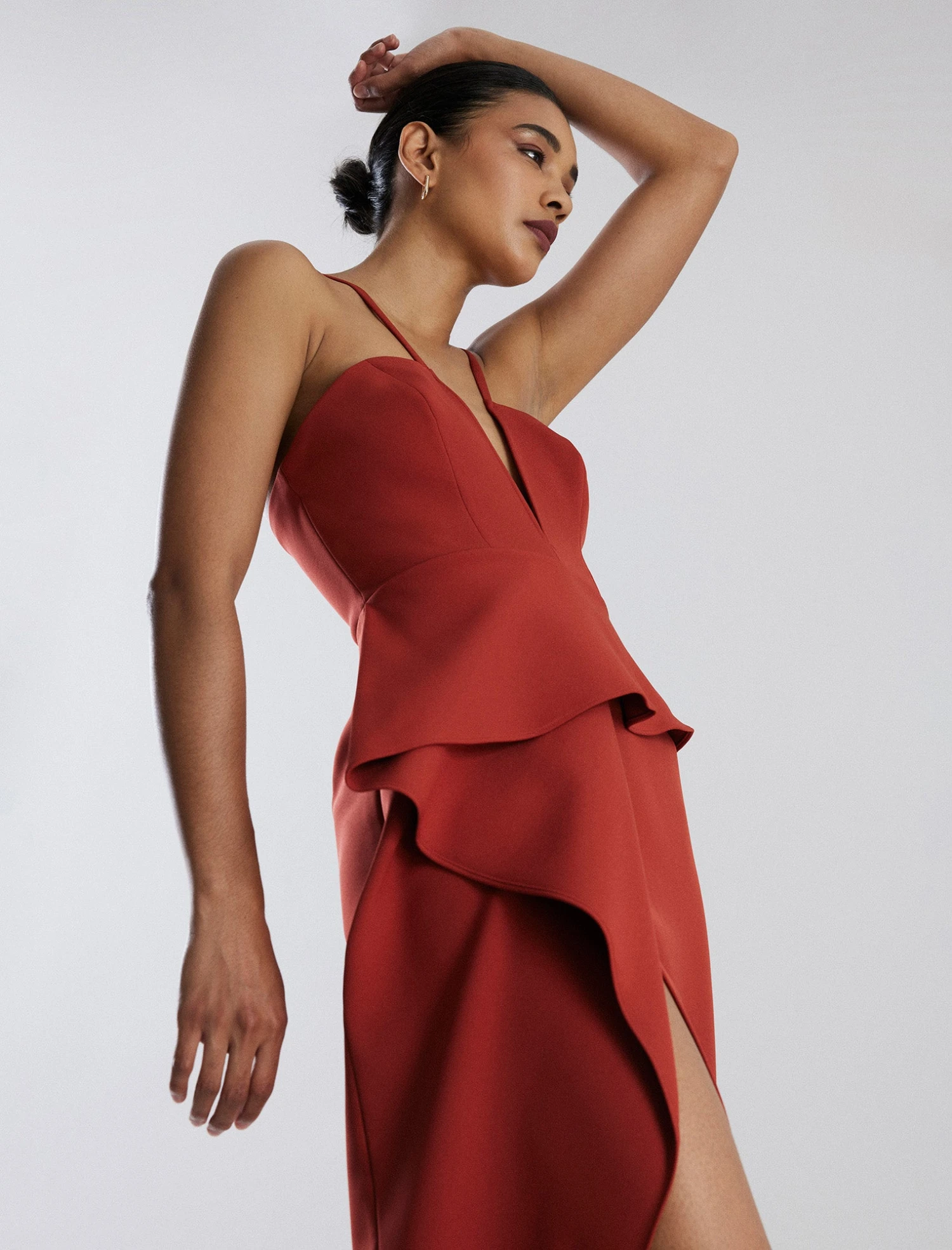 BCBGMAXAZRIA Daphne Peplum Gown 6 BCBGMAXAZRIA Daphne Peplum Gown - Image 6