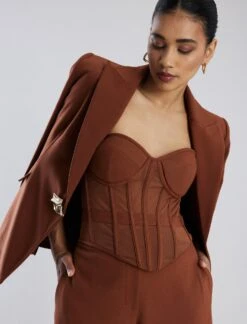 BCBGMAXAZRIA Izara Signature Blazer -Deals BCBGMAXAZRIA Store 7.30 T 2Y05J22E TTS 5