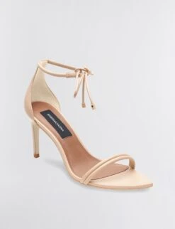 BCBGMAXAZRIA Dawn Bow Strap Sandal Heel