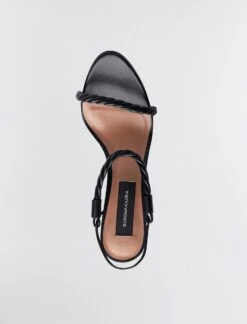 BCBGMAXAZRIA Taylor Twist-Strap Sandal 10 BCBGMAXAZRIA Taylor Twist-Strap Sandal -Deals BCBGMAXAZRIA Store MX1TAL01 5