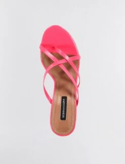 BCBGMAXAZRIA Davey Strappy Sandal Heel -Deals BCBGMAXAZRIA Store MX2DAV65 5