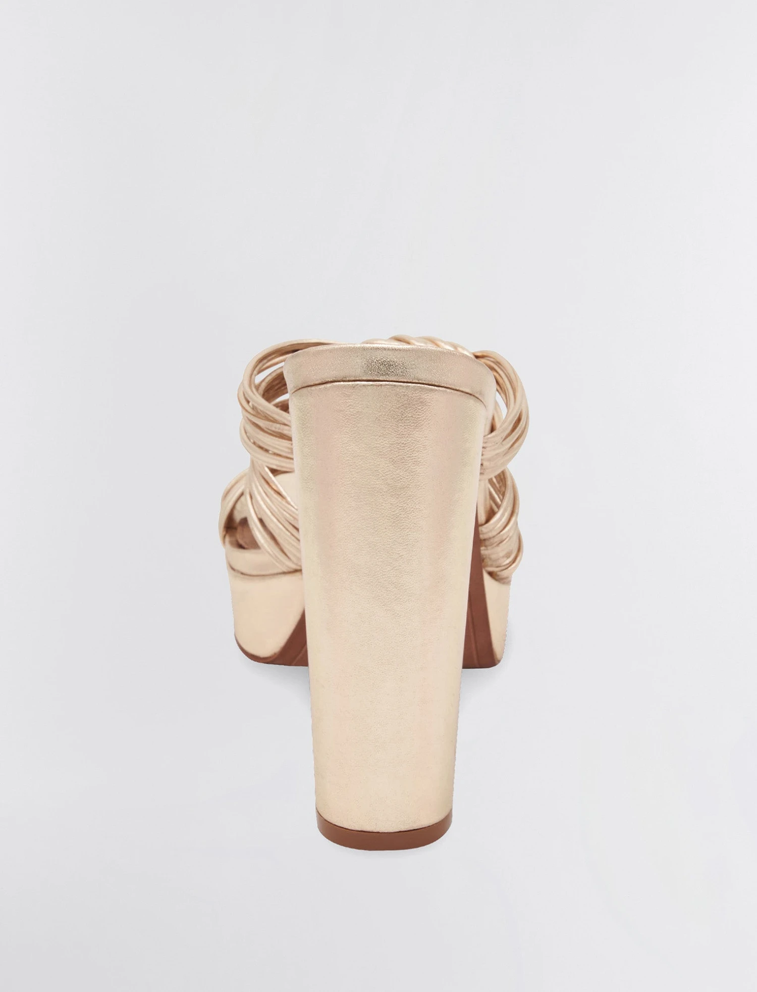 BCBGMAXAZRIA Carly Platform Sandal Heel 4 BCBGMAXAZRIA Carly Platform Sandal Heel - Image 4