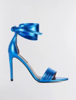 BCBGMAXAZRIA Suji Metallic Sandal Heel -Deals BCBGMAXAZRIA Store MX3SUJ44 3