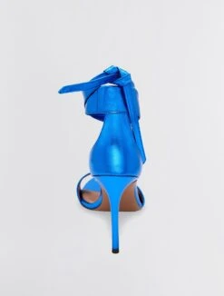 BCBGMAXAZRIA Suji Metallic Sandal Heel -Deals BCBGMAXAZRIA Store MX3SUJ44 4